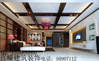 新中式风格别墅装修2 百嵘建筑装饰 默认分类 百嵘的文章